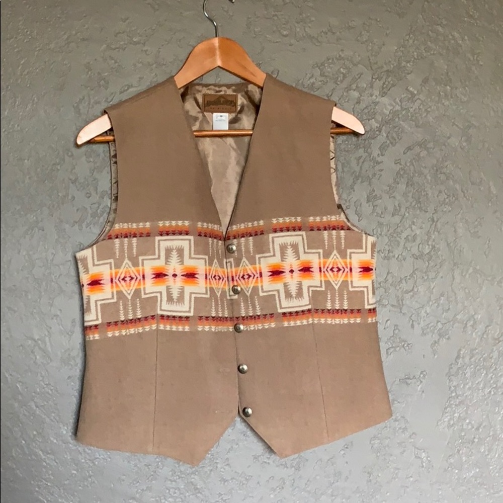 Pendleton wool vest